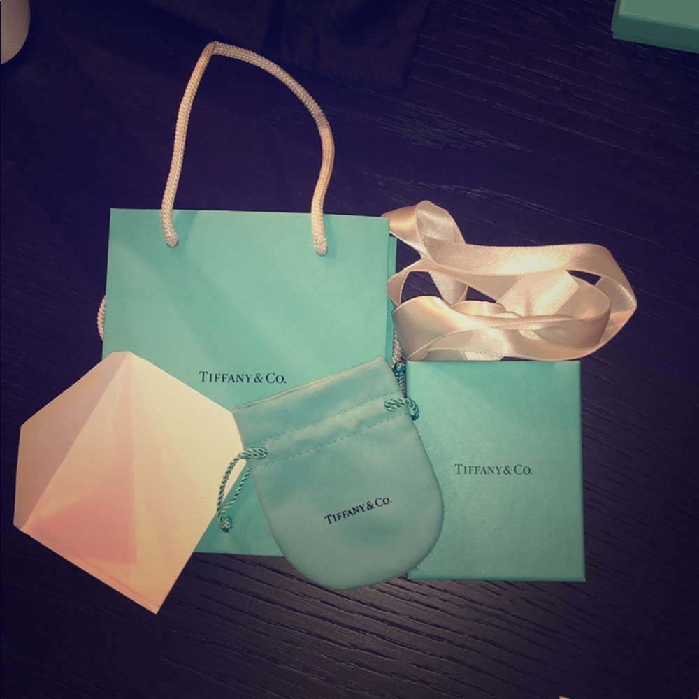 Tiffany & CO. Authentic Box and bag.